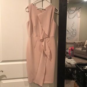 Calvin Klein pink sheath dress